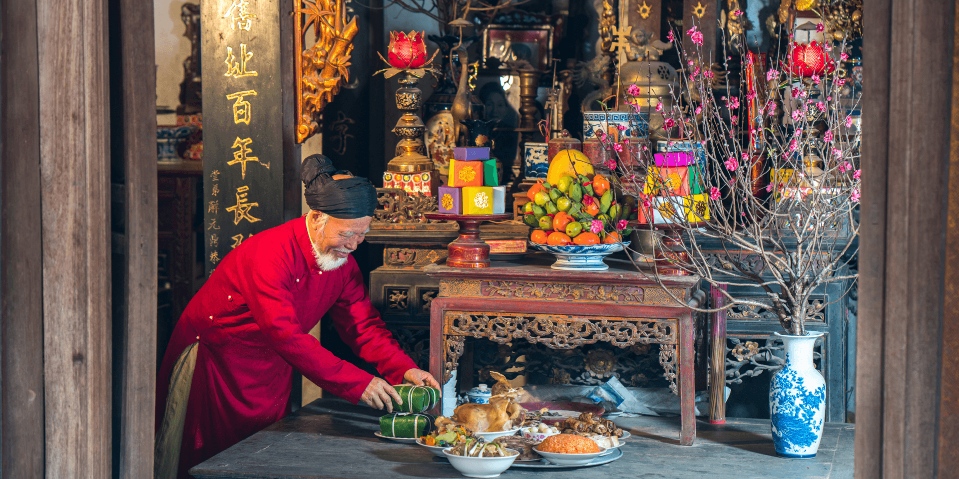 Mâm cúng ông táo về trời